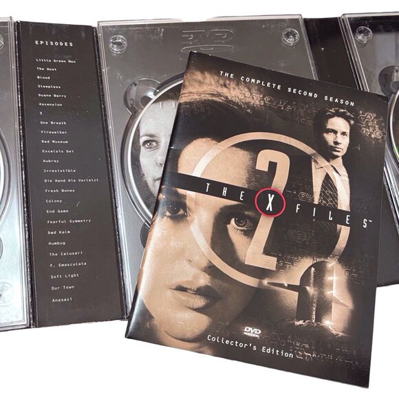 The X-Files DVD Series Seasons 1-3 (Missing Disc 1 Of Season 3) Aliens Police - Picture 8 of 11